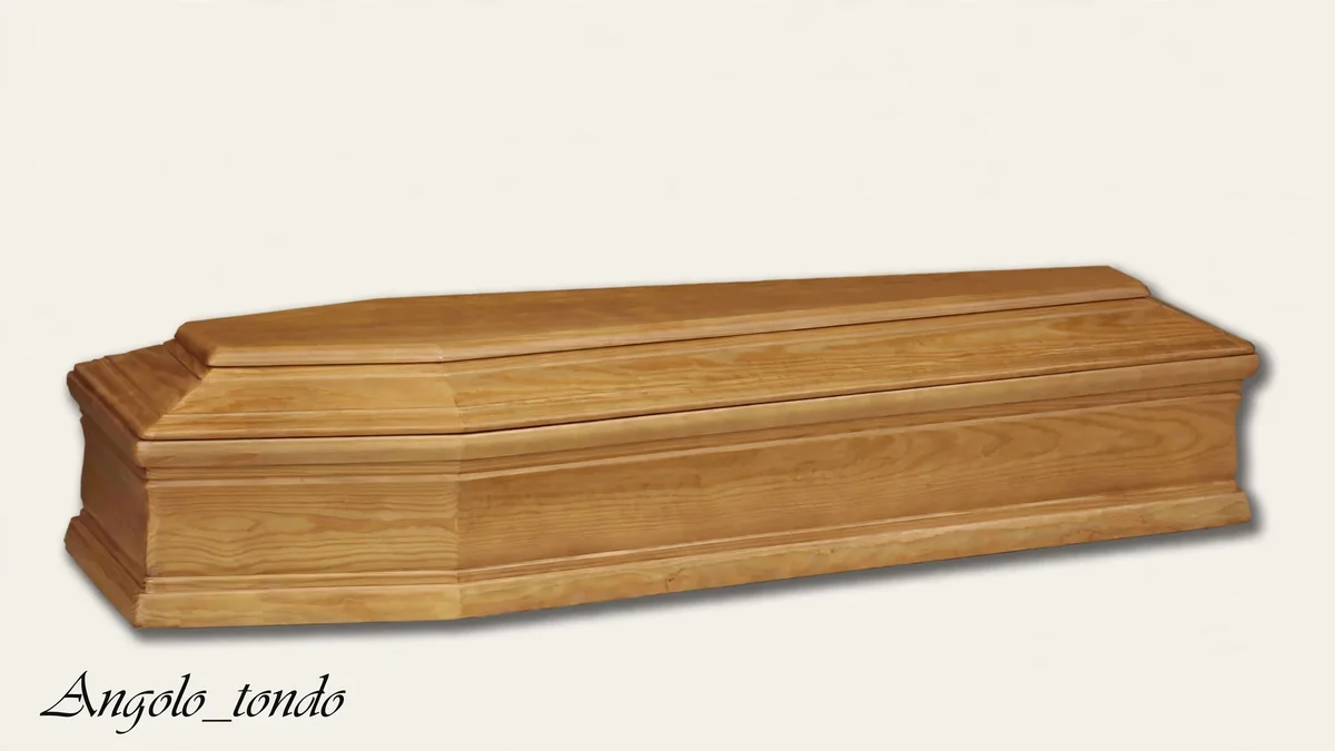 Cofano funebre mod. Angolo tondo