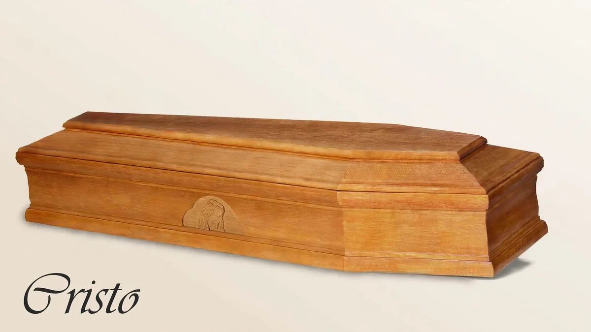 Cofano funebre mod. Cristo