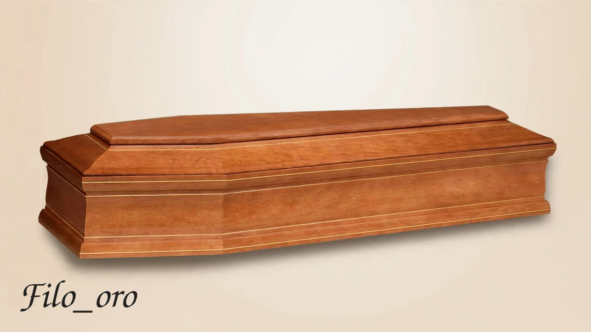 Cofano funebre mod. Filo oro