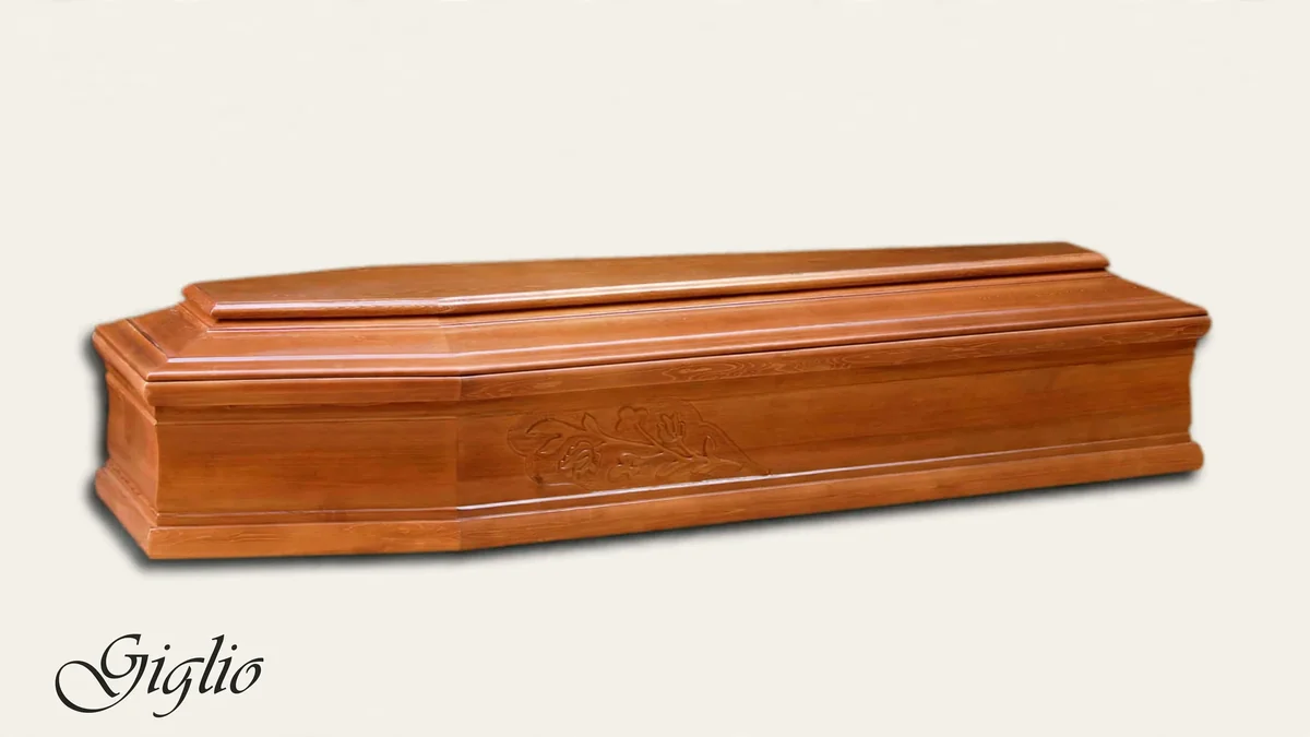 Cofano funebre mod. Giglio