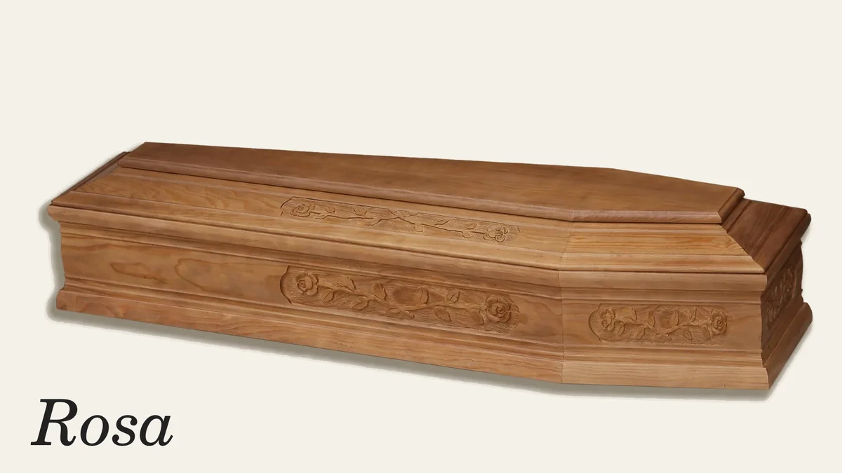 Cofano funebre mod. Rosa