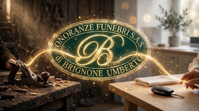 Dalla bottega del nonno all'impresa di oggi — Onoranze Funebri Brignone